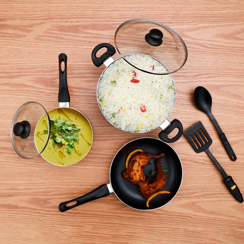 Royalford 7Pc Non Stick Cookware Set RF8948