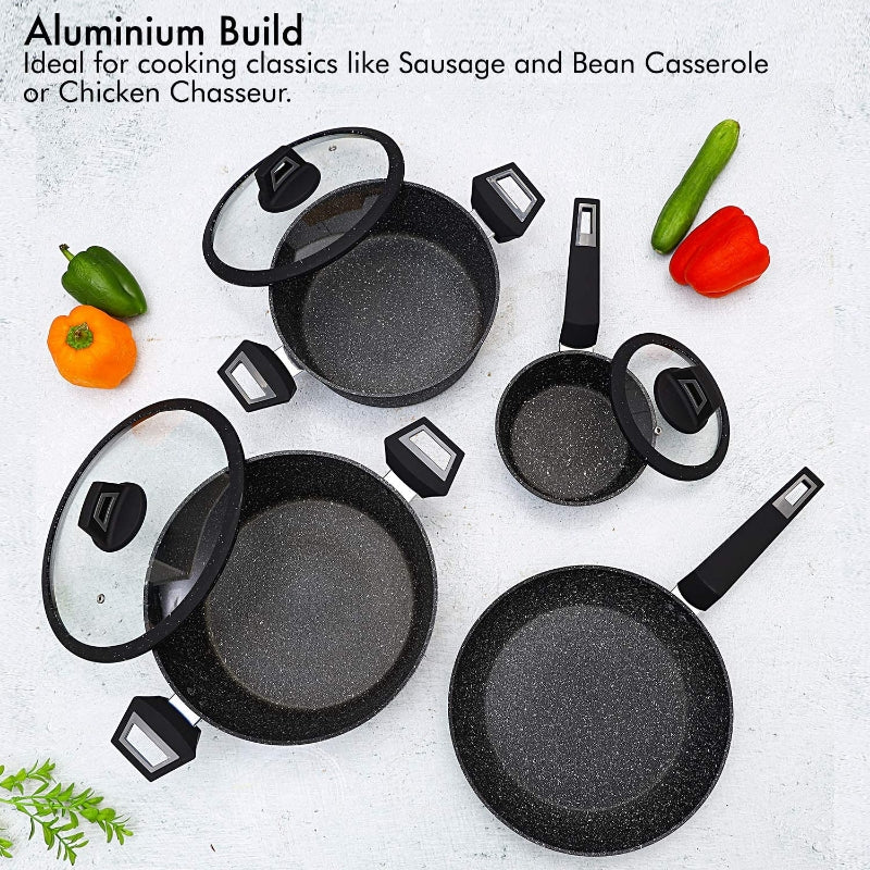 Royalford Chef Art Alum.Cookware Set RF9557