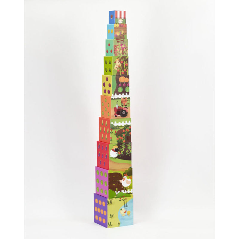 Classic World Vegetable Stacking Cubes