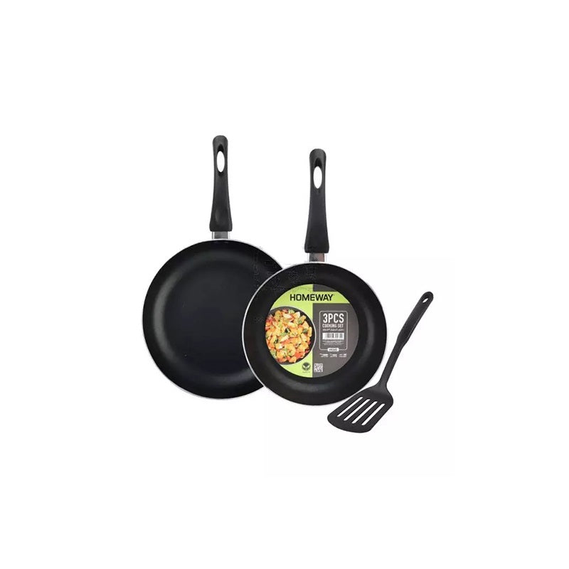 Homeway 3 Pcs Non-stick Cooking Set