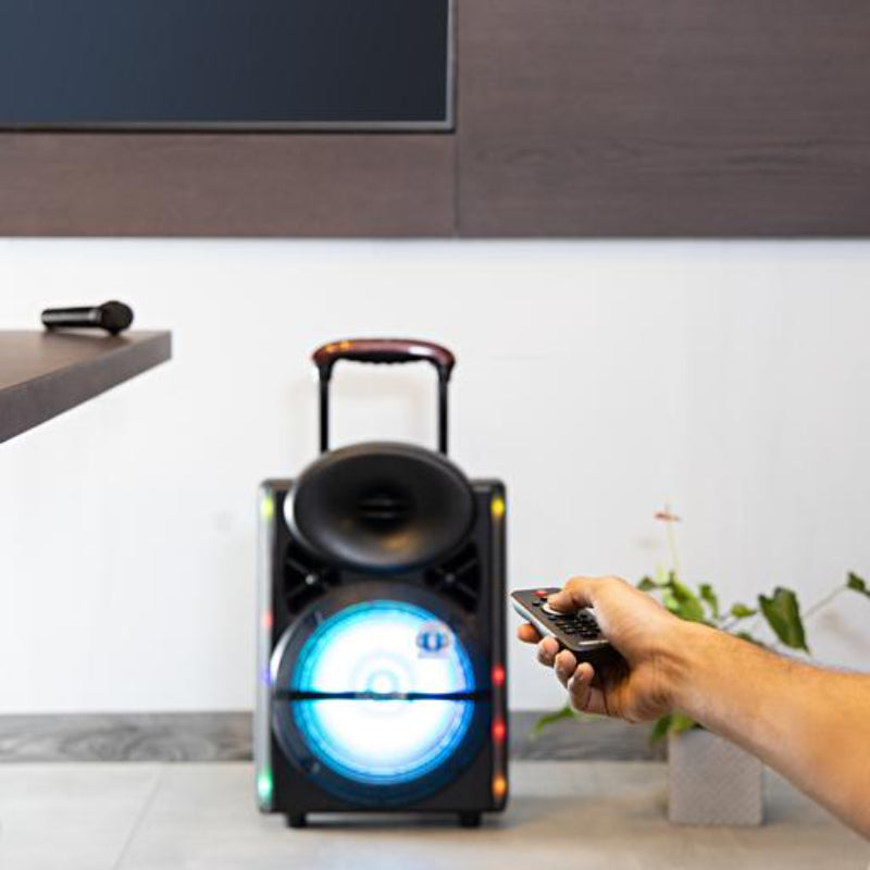 Geepas Rechargeable Trolley Speaker GMS8567