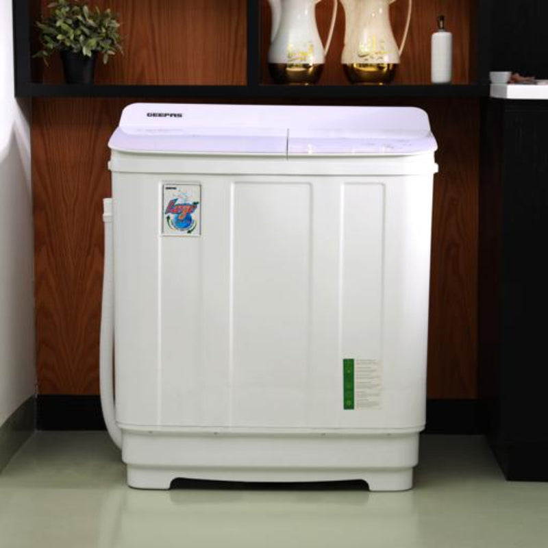 Geepas 8Kg Semi-Automatic Washing Machine GSWM6466