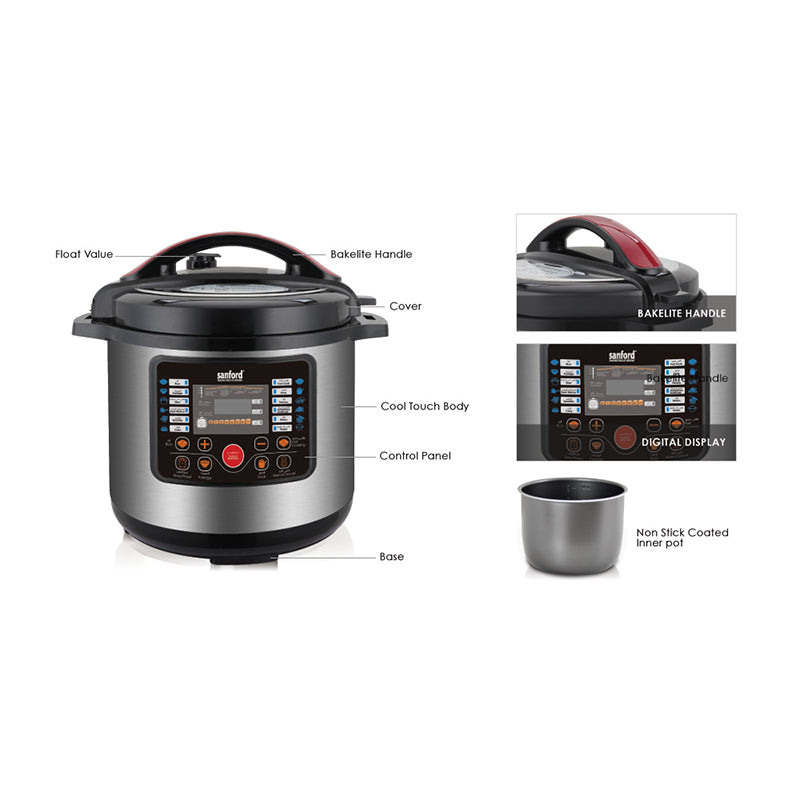 Sanford Electric Pressure Cooker 9L SF3202EPC