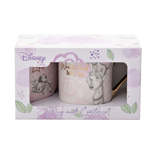 Disney Mug & Coaster Set - Mum