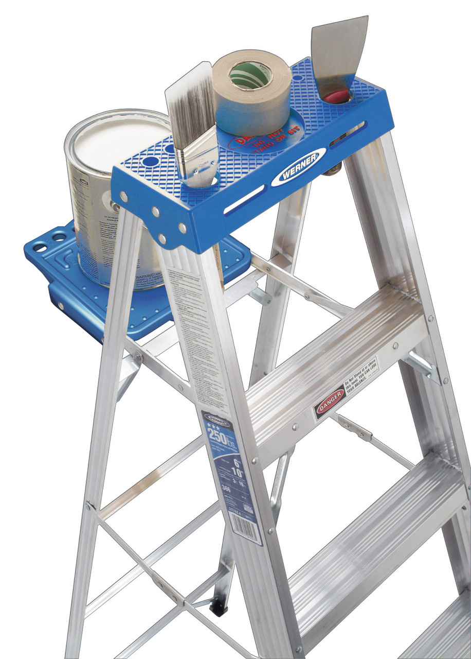Werner 360 Series // Aluminum Stepladder / 250 lb. Rating ...
