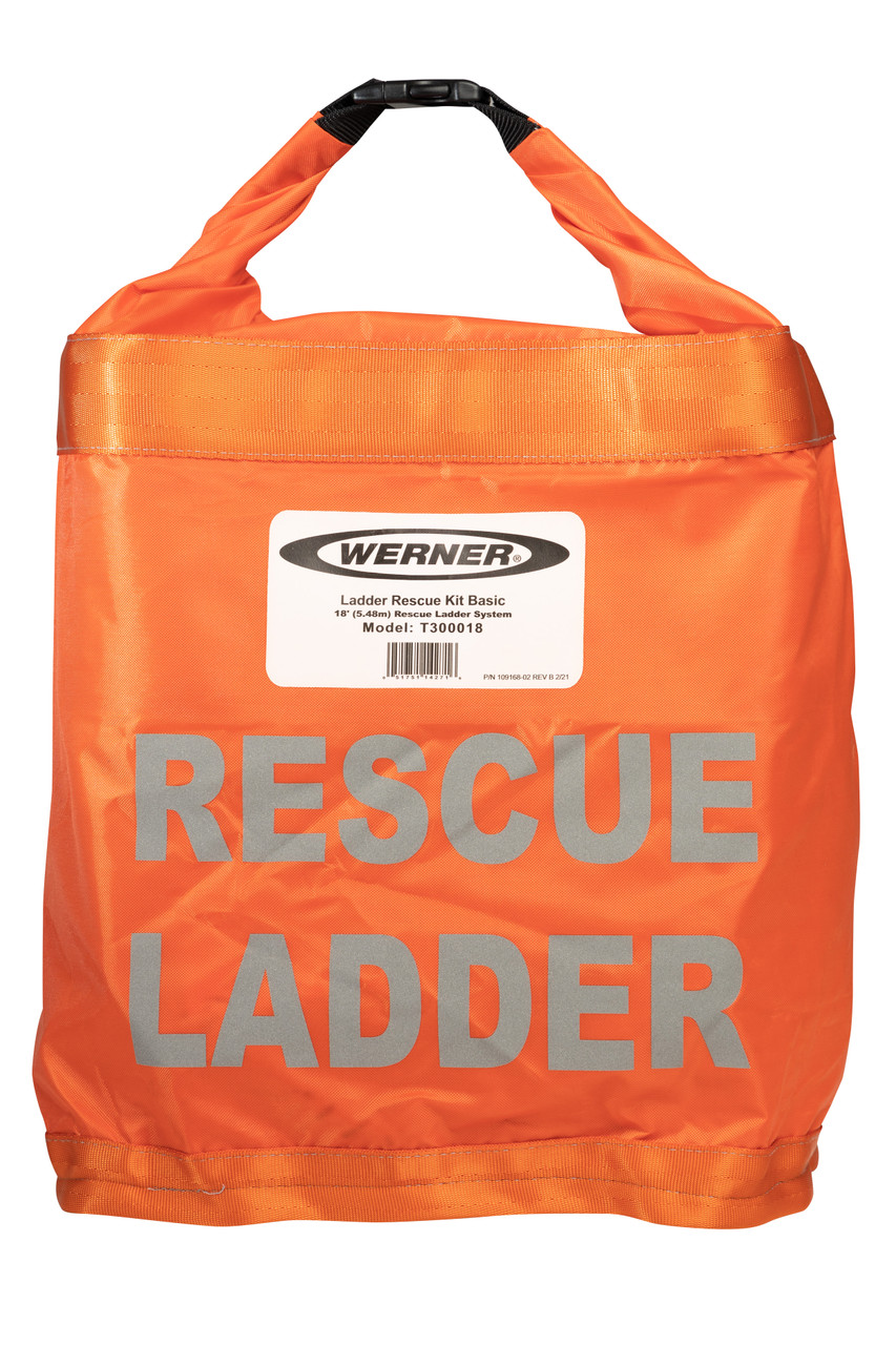 Werner T300018 Rescue Ladder Kit, Basic, 18'