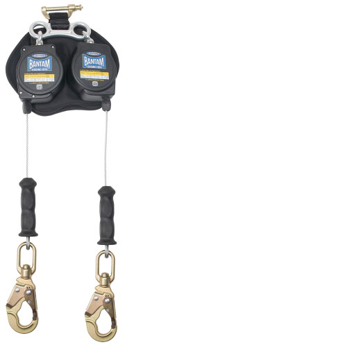 R413008LE Bantam Twinleg 8' Cable Self-Retracting Lifeline w/Snap Hook LE by Werner