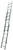 Werner D1200-3 // Aluminum 3-Section Extension Ladder / 225 lb. Rating