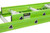 Werner B7100-2 // Fiberglass "BOX" Rail Extension Ladder / 375 lb. Rating