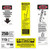 250 lb. Fiberglass Extension Ladder Safety Labels