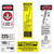 225 lb. Aluminum Extension Ladder Safety Labels