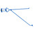 Foldable Support Brace Aluminum Pump Jack PJ-SBF by Werner