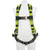 H11200_XHV Blue Armor 2000 Hi-Viz Standard Harness - Tongue Buckle Legs by Werner