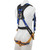 H12200_ Blue Armor 2000 Climbing Harness, Tongue Buckle Legs by Werner