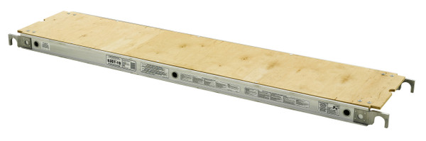 Werner 5300-19 Series // Aluma-Plank Plywood Deck Scaffold Board / 19" Width