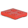 301056 - LaCie Mobile 120 GB External Hard Drive - Red - USB 2.0 - 5400 rpm - 8 MB Buffer