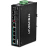 Trendnet TI-PG62 Unmanaged network switch Gigabit Ethernet (10/100/1000) Power over Ethernet (PoE) Bl