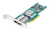 D001N - Dell 10GB QLE8152 Dual Port PCI-Express FCOE CONVERGED COPPER Host Bus Adapter with Standard Bracket