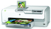 CC975B - HP PhotoSmart D7260 Color InkJet Printer 34-ppm 100-Sheets 1200dpi x 1200dpi (Black) 4800dpi x 1200dpi (Color) 64MB Memory AC 120/230v Hi-Speed USB