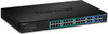 Trendnet TPE-5028WS Managed Gigabit Ethernet (10/100/1000) Power over Ethernet (PoE) 1U Black network