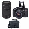 Canon EOS Rebel T6 EF-S 18-55mm + EF 75-300mm Double Zoom Kit Canon EOS Rebel T6 EF-S 18-55mm + EF 75-300mm Double Zoom Kit