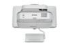 Epson BrightLink 695Wi Wall-mounted projector 3500ANSI lumens 3LCD WXGA (1280x800) Grey,White data pr