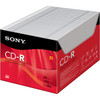 30CDQ80R - Sony 48x CD-R Media - 700MB - 120mm Standard - 30 Pack Slim Jewel Case