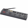 APC P8VT3 Home/Office SurgeArrest 8-Outlet/ 1750 Joules/ TEL/ Coax  Surge Protector