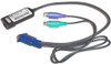 396632-001 - HP PS/2 RJ-45 KVM IP Console Interface Adapter with Keyboard/Monitor/Mouse Cable