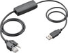 Plantronics 202578-01 USB 2.5 mm + RJ-11 Black cable interface/gender adapter