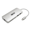 Tripp Lite U442-DOCK11-S USB 3.1 (3.1 Gen 2) Type-C 1000Mbit/s Silver interface hub