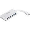 Trendnet TUC-H4E2 USB 3.0 (3.1 Gen 1) Type-C 5000Mbit/s White interface hub