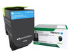 Lexmark 71B10C0 Laser toner Cyan laser toner & cartridge