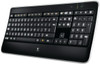Logitech K800 RF Wireless Black keyboard