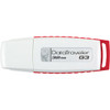DTIG3/32GB - Kingston DataTraveler G3 DTIG3/32GB 32 GB USB 2.0 Flash Drive - Red White - External