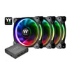 Thermaltake Riing Plus 14 LED RGB Radiator Fan TT Premium Edition Case Fan (3 Fan Pack)