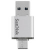 Sandisk SDDDMC-064G-GA46 64GB Capacity Capacity Silver USB flash drive
