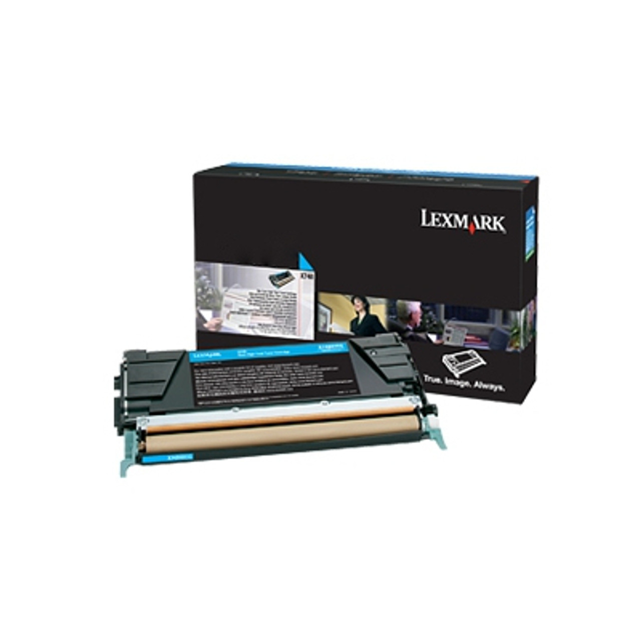 Lexmark X746A4CG Laser cartridge 7000pages Cyan laser toner & cartridge