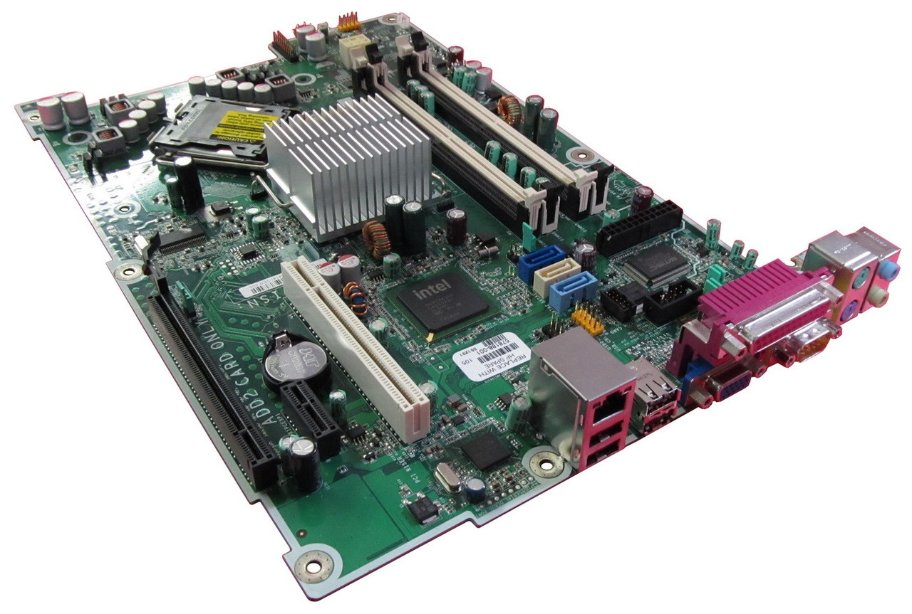 439752-001 - HP System Board (Motherboard) Socket 775 for RP5700 SFF Desktop PC