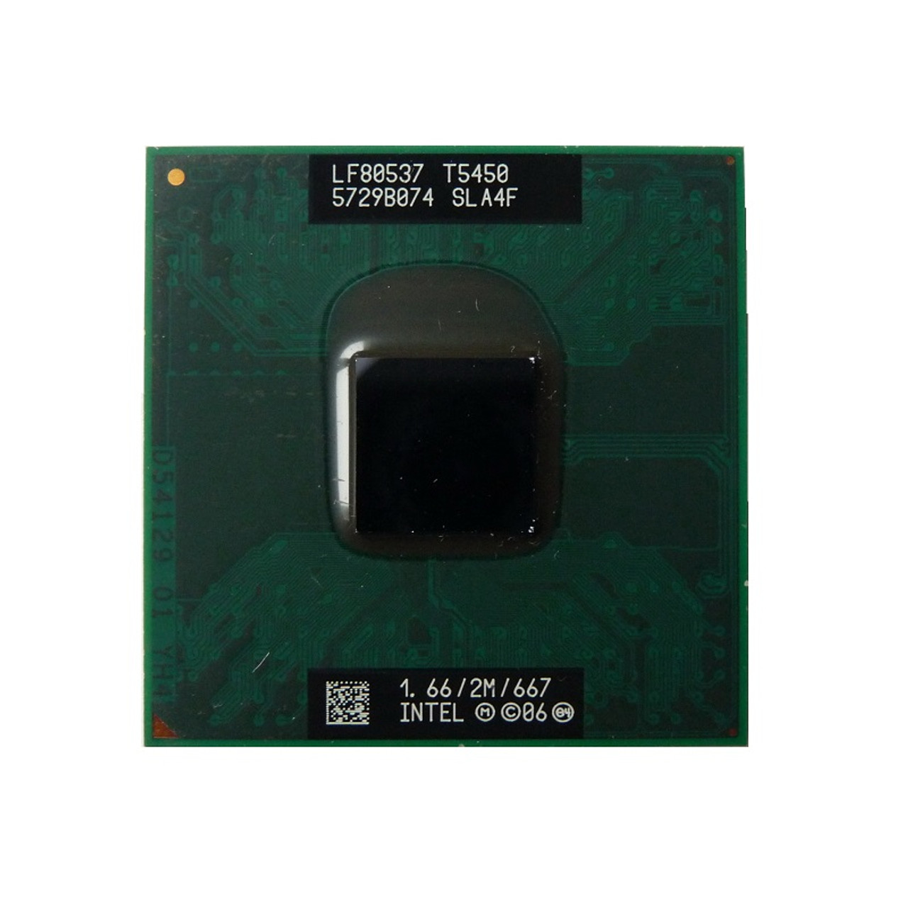 SLA4F - Intel Core 2 Duo T5450 1.66GHz 667MHz FSB 2MB L2 Cache Socket PGA478 Mobile Processor