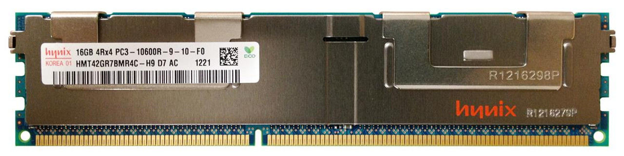 HMT42GR7BMR4C-H9 - Hynix 16GB PC3-10600 DDR3-1333MHz ECC Registered CL9 240-Pin DIMM Quad Rank Memory Module