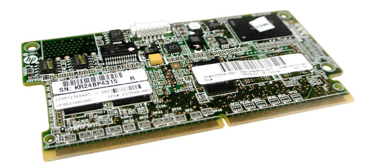 633540-001 - HP 512MB Flash-Backed Write Cache (FBWC) 244-Pin DDR3 Mini-DIMM Memory Module for Smart Array P-Series Controller Card