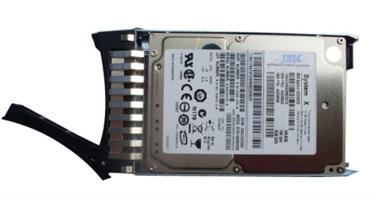 81Y9675 - IBM 300GB 15000RPM SAS 6GB/s SFF Simple Swap 2.5-inch Hard Disk Drive