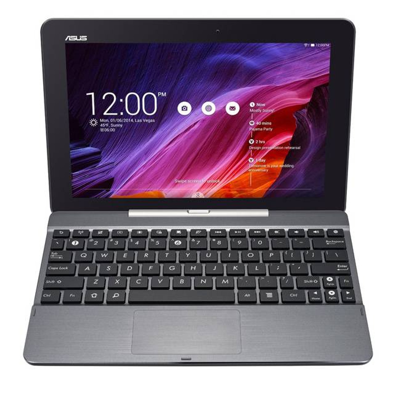 Asus Transformer Pad TF103C-A1-BK 10.1 inch Intel Bay Trail-T Atom Z3745 1.33GHz/ 1GB DDR3/ 16GB eMMC/ Android 4.4 Kitkat Tablet (Black)