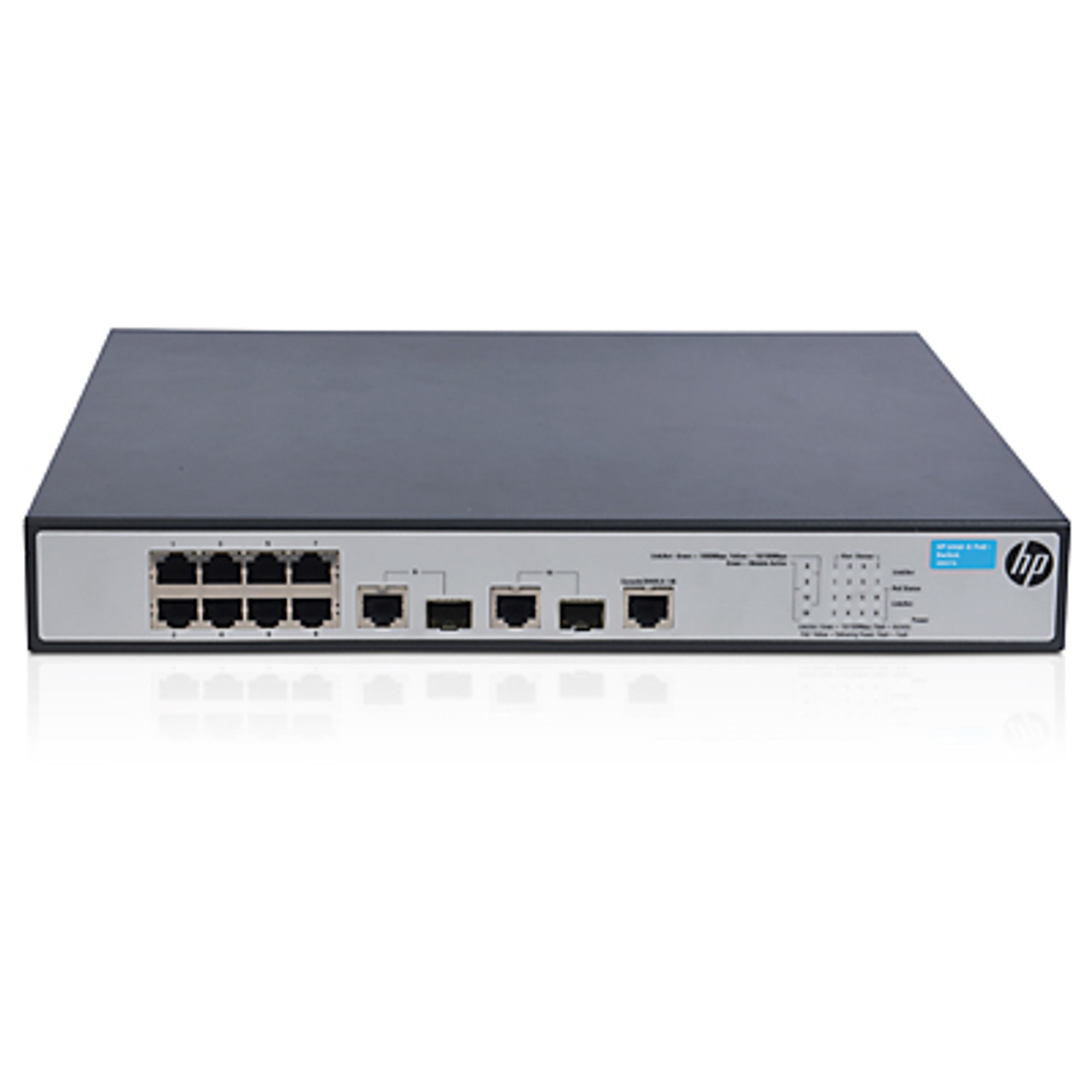 HP 1910-8-PoE+ Switch Switch 8 Ports Managed Rack-mountable