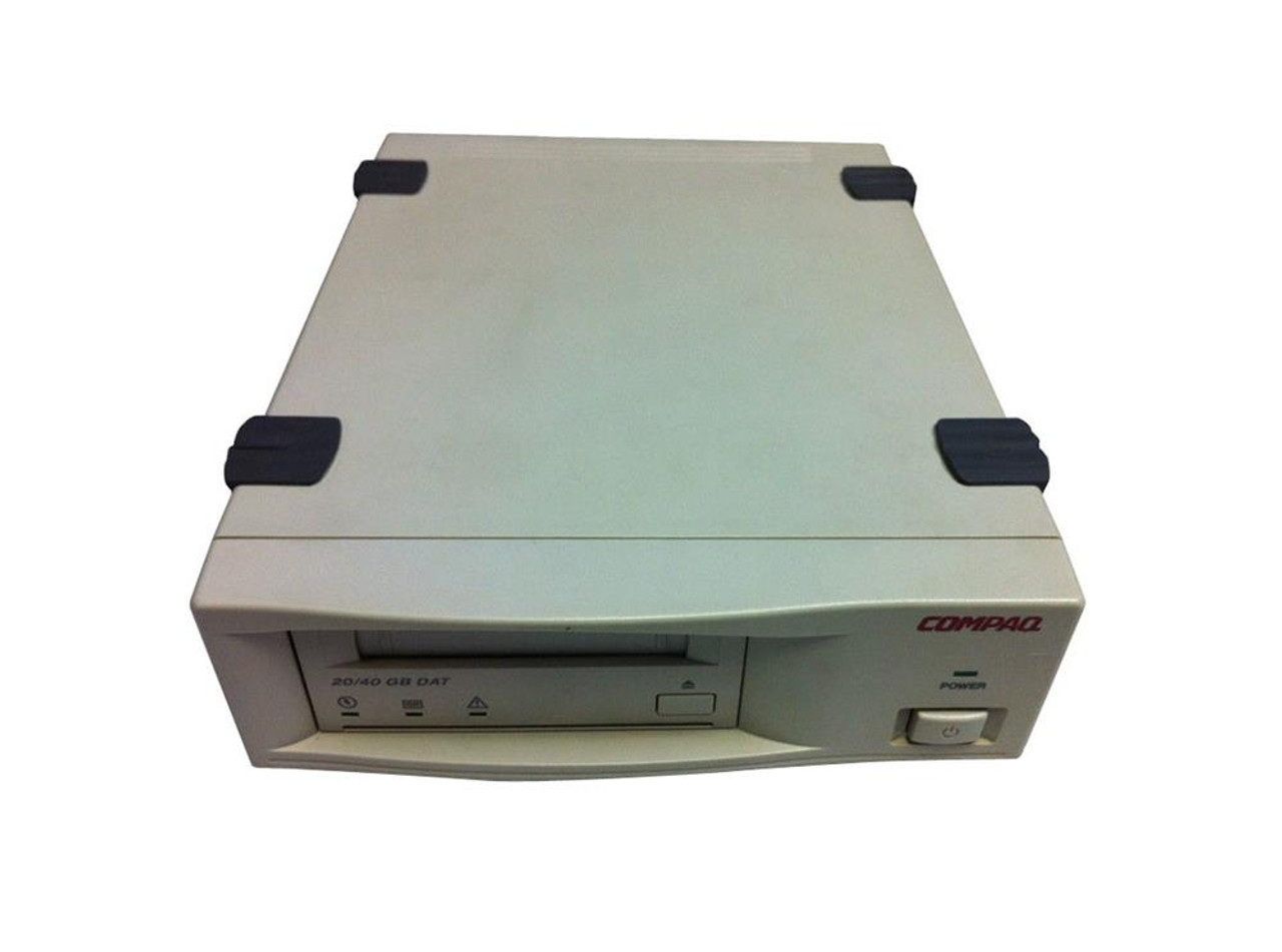 159608-002 - HP Storageworks 20GB(Native)/40GB(Compressed) DDS-4 SCSi LVD Single Ended External DAT Tape Drive