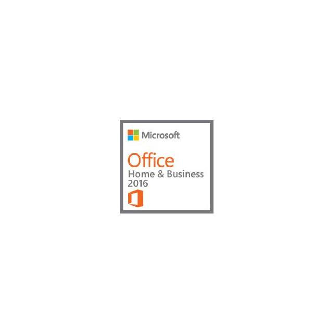 Microsoft Office Home and Business 2016 English (No Media, 1 License)