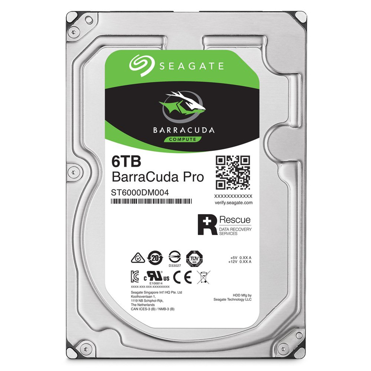 ST6000DMA04 | Seagate BarraCuda Pro 6TB 7,200 RPM 7.200 RPM 3.5