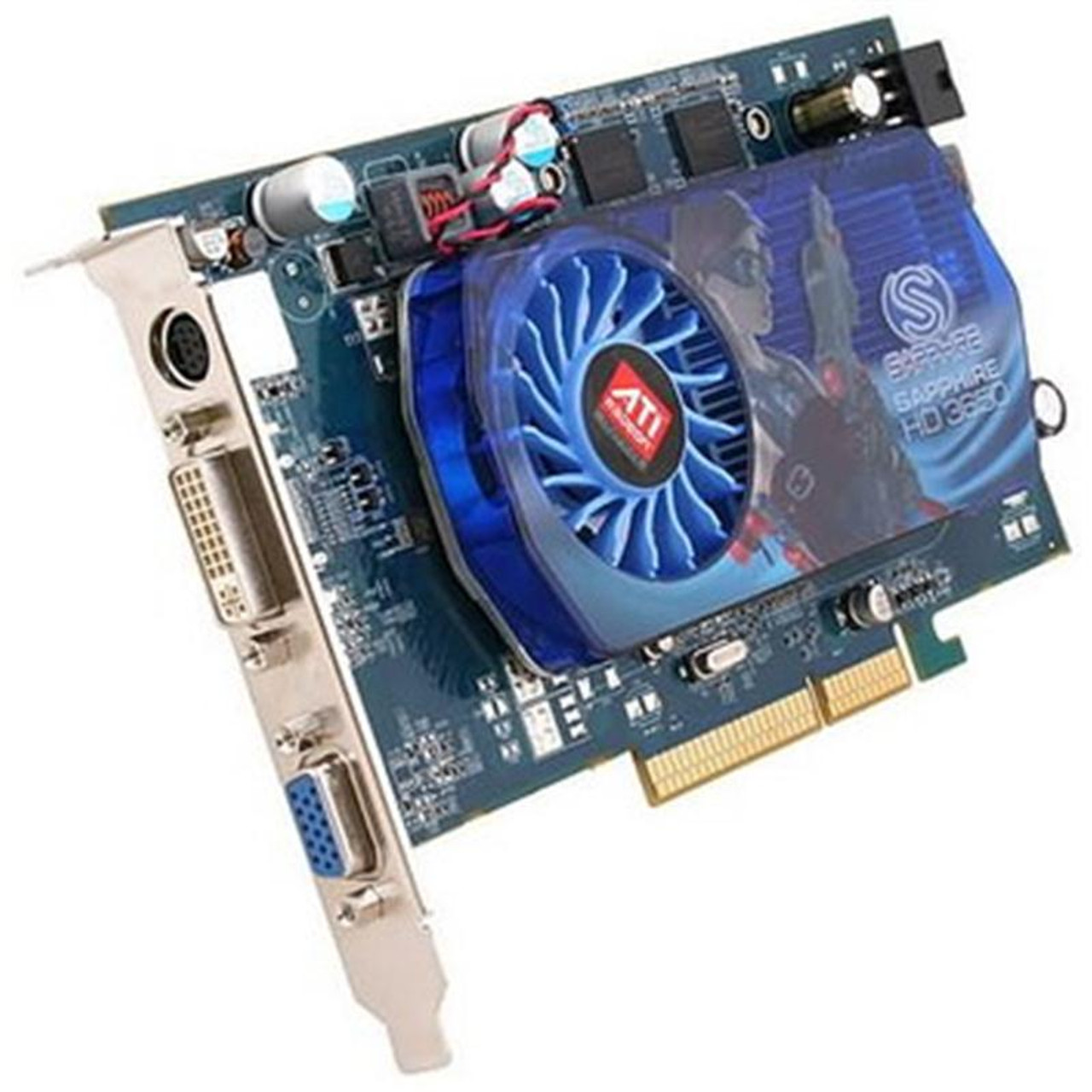 100236-1GL - ATI Tech ATI Sapphire HD 3650 1GB 128-Bit GDDR2 PCI Express x16 Dual DVI/ HDTV-Out Video Graphics Card