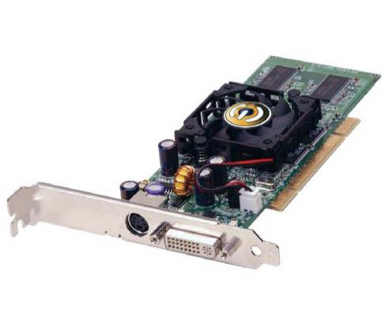 128P1N320KT - EVGA NVIDIA GeForce FX 5500 128MB 64-Bit DDR PCI DVI/ S-Video  Out Low Profile Video Graphics Card